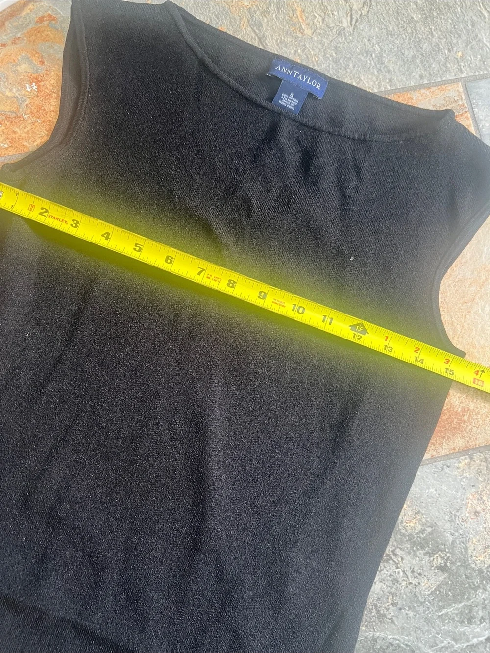 Ann Taylor Black Sleeveless Shift Dress - Picture 5 of 5